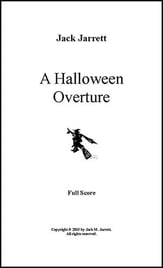 A Halloween Overture Orchestra sheet music cover